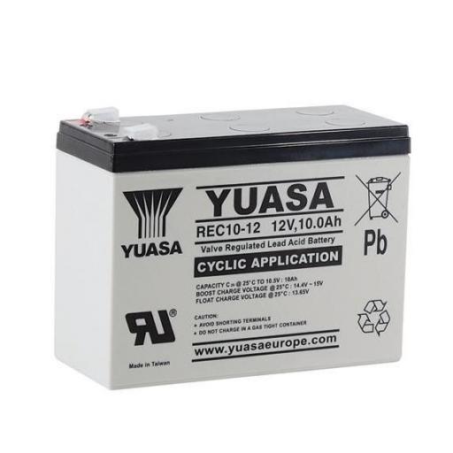 REC10-12 Yuasa Lead-Acid Battery 12V 10Ah