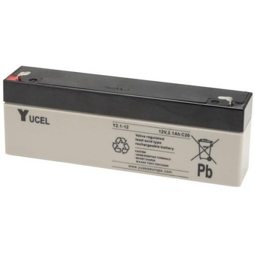 YUCEL 2.1-12 Yuasa Lead-Acid Battery 12V 2.1Ah