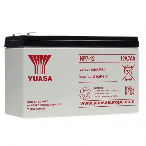 NP7-12 Yuasa Lead-Acid Battery 12V 7Ah