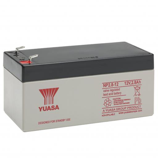 NP2.8-12 Yuasa Lead-Acid Battery 12V 2.8Ah