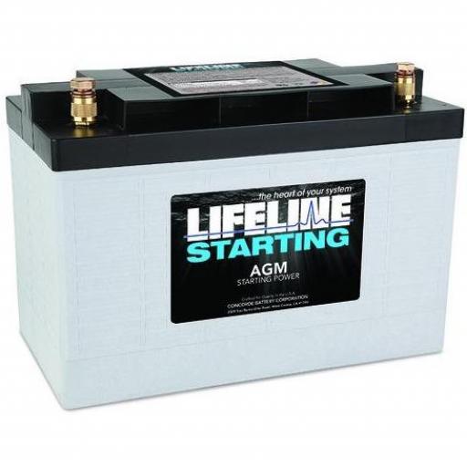 Lifeline Battery Starter GPL-3100T 12V 100Ah