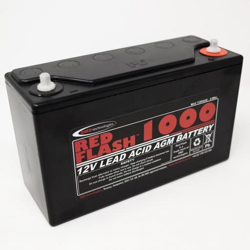 Red Flash Battery 1000 12V 32Ah Lead Acid