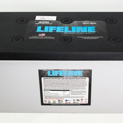 Lifeline Deep Cycle Battery GPL-4DL 12V 210Ah