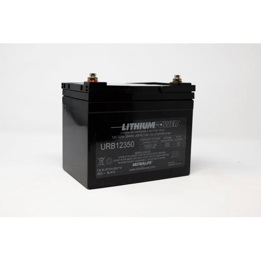 Ultralife Lithium Deep Cycle battery URB12350 12V 32Ah