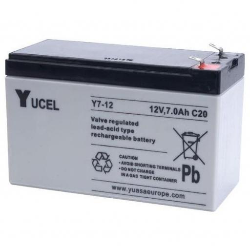YUCEL 7-12 Yuasa Lead-Acid Battery 12V 7Ah