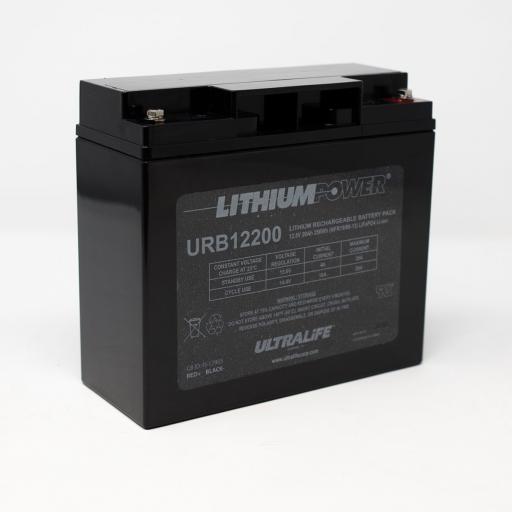 Ultralife Lithium Deep Cycle Battery URB12200 12V 20Ah