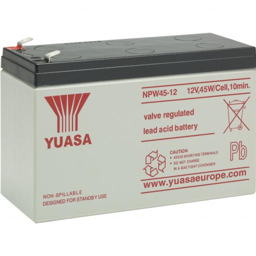 NPW45-12 Yuasa Lead-Acid Battery 12V 7.5Ah