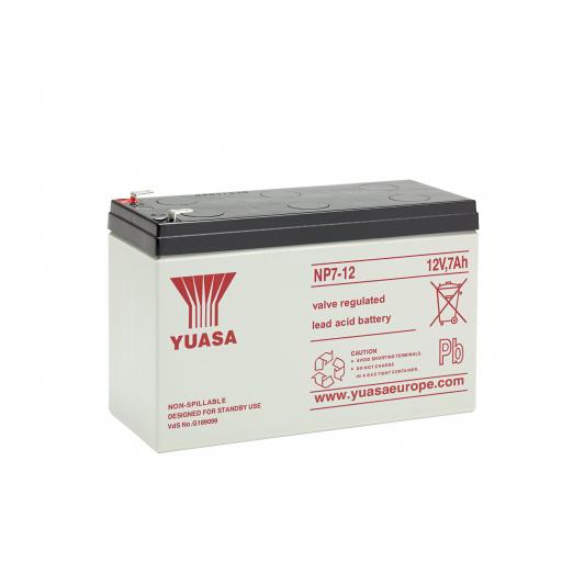 NP7-12 Yuasa Lead-Acid Battery 12V 7Ah