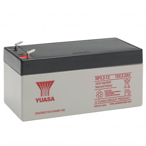 NP3.2-12 Yuasa Lead-Acid Battery 12V 3.2Ah